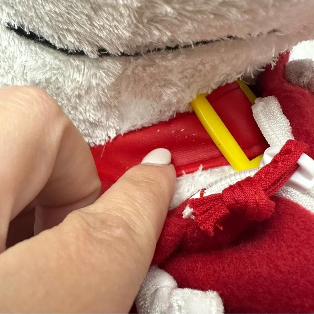 Peanuts Snoopy Macy's Hoodie Large Plush Pellet Stuffed Vintage 2006 - Picture 7 of 13